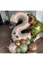 Big T-Rex Dinosaur Balloons Cream Age Foil Balloons Birthday Party Set Ornament - 3