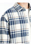 Lcw Casual Plaid Regular Fit Long Sleeve Plaid Gabardine Men's Shirt (W4) - 3