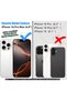 iPhone 16 Pro Max Silvery Hard Transparent Cover Camera Protected Thin and Mica Case - 8