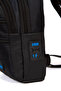 حقيبة صدر وكتف من قماش Impertex باللون الأسود مع منفذ USB لسماعات الرأس Tul202 - 3