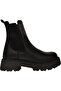 23821-1 Women's Genuine Leather Elastic Boots