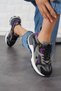 Nina multicolored women's sports shoes black - 2