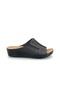 Aryan 02-139 D.r Recommended Orthopedic Women's Slippers BLACK - 2