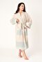 Woven Premium Bathrobe - 100% Cotton Unisex Pestemal, Muslin, Onesize for Hotel and Spa
