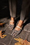 Rivas Women's Beige Leopard True Leather Shoes - 6
