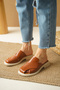 Women's Detailed Stylish Orthopedic Flat Sole Slippers Bronte - 4