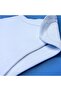 White Organic 100% Cotton Unprinted Bodysuit - Zero Sleeve, Snap Fastener Baby Jumpsuit # 2800 - 3