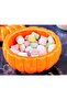 13cm Pumpkin Pumpkin Flower Pot Silicone Mold K-838a, Scented Stone Soap Plaster Candle Mold - 3