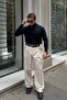Men's Wool Regular Fit Full Turtleneck Knitwear Sweater - 2
