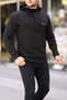 Men's Hooded Button Sweatshirt - 2