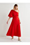 X Tuba Ünsal - One-Shoulder Balloon-Sleeved Midi Dress