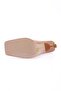 8063-22k Women's Square Toe H Buckle Goblet Heeled Shoes - 5