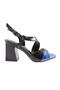 888-23y Women's Cross Strap Heeled Sandals