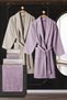 10 Piece Family Set Women's & Men's Bathrobe Set - Leopard - 2