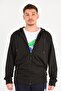 FERMUARLI KAPŞONLU SWEATSHIRT