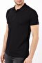 Men's Polo Neck T-shirt Black - 2