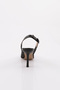 7039 Women's Pointed Toe Transparent Heeled Shoes - 4