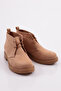 Nude Suede 302 Women's Lace up Boots - 2