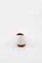 Women's Ballerinas with White V Buckle - 21413365 - 4