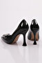 4503 Women's Pointed Toe, Low-cut, Big Crystal Stone Heeled Shoes - 3