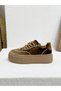 25K330 Velvet Sneaker with Stone Detail on the Front, Sports Shoes for Women - 4