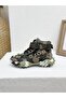 25K351 Stone-Embellished High-Heeled Sports Boots for Women - 4