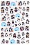 Sticker Embossed A4 Size Stiker Notebook, Planner Label-(Lim545) - Cute Penguin - 3
