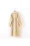 Plush Winter Women's Buttoned Lined Furry Jacket - 2