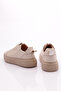 Women's Thick Sole Sneaker Shoes Ecru 5882678 - 3