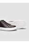100% Genuine Leather Brown Lace-Up Men's Casual Shoes - 4