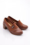 23031 Women's Ribbon Patterned Heeled Shoes - 2