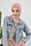 Winter Hijab Bonnet, Tb-5Rb, Salmon - 7