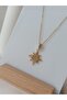 North Star Zircon Stone Steel Necklace - 3