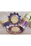 Sunflower Porcelain Hand Painting Set of 2 Coffee Cups - 2