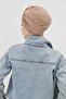 Winter Bonnet with Front Belt Detail, B-68Iv, Milk Coffee - 4