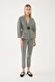 Patterned Cigarette Pants - 4
