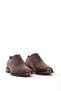 Men's Leather Sole Laced Classic Shoes Genuine Leather Dnc 368 Tan - 2