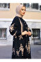 Zenane Black Patterned Dress - 3