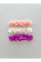 Baby Girl Floral 3-Piece Elastic Bandana Set, Hair Band Set - 2