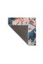 Paris Collection Floral Pink Roses and Deer Patterned Modern Decorative Carpet 104 - 4