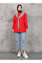 Red Shawl Sweatshirt - Vav - 2
