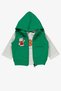 Green School Bear Set for Baby Boy - With Pockets and Vest MNK14140 - 2