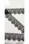 Black Bearded Lace 15 Cm (3 Mt) - 5