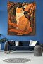 Noble Cat Stain Resistant Fabric Wall Cover Wall Carpet Tapestry