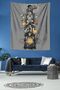 Sky Scientists Modern Stain Resistant Fabric Wall Cloth Wall Carpet Tapestry - 2