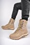 Lovax Guaranteed Tactical Military Zippered and Lace-Up Boots Desert Boots - 6