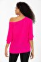 Women's Clothing Blouse Mercerized Sweater Off Shoulder Mercerized Comfortable Fit Knitted Knitwear - 4