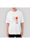 Electronic Circuit Oversize White T-Shirt