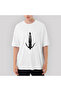 After Life Light Oversize White T-Shirt L