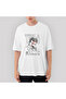 Tesla Futurist Oversize White T-Shirt